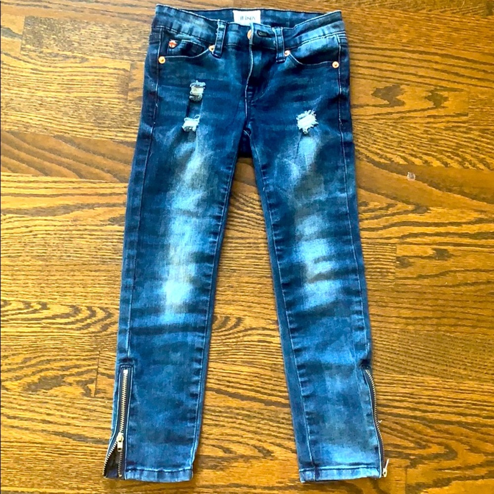 Hudson Girls Jeans - Zipper detail!